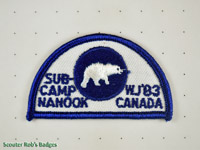Click to enlarge WJ'83 Nanook Subcamp